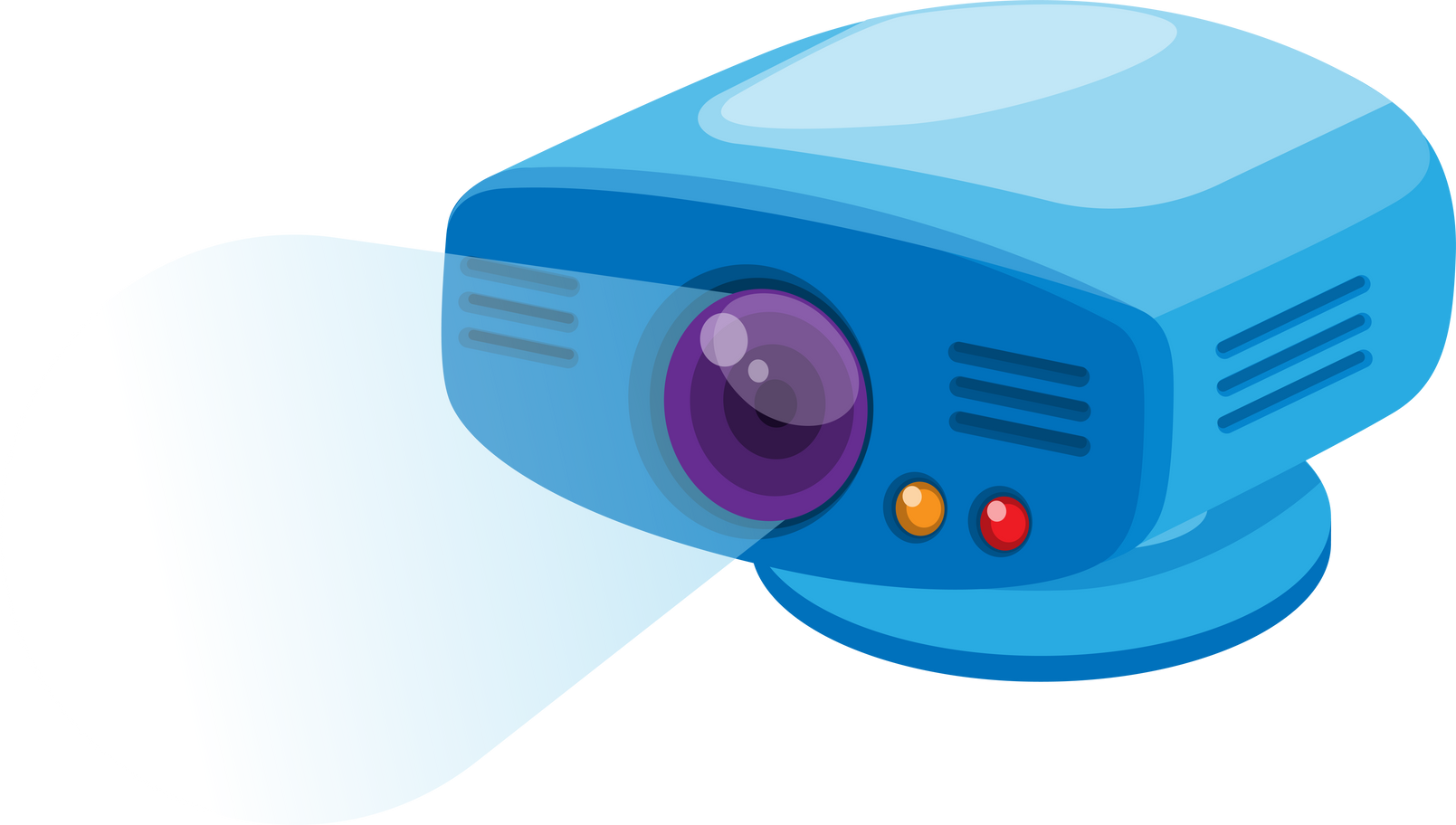 Infocus Projector symbol illustration